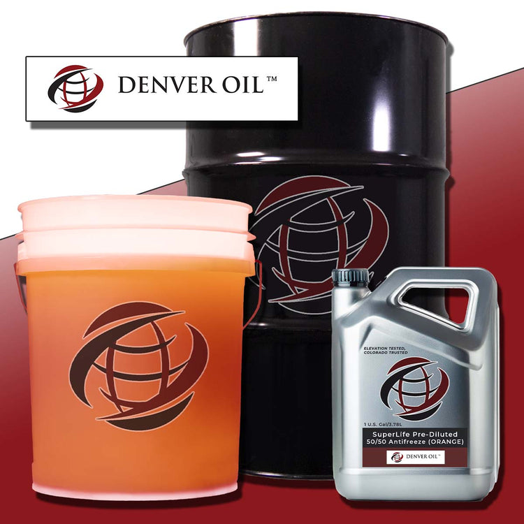 50/50 Antifreeze/Coolant - Denver Oil SuperLife Pre-Diluted (Universal ORANGE)