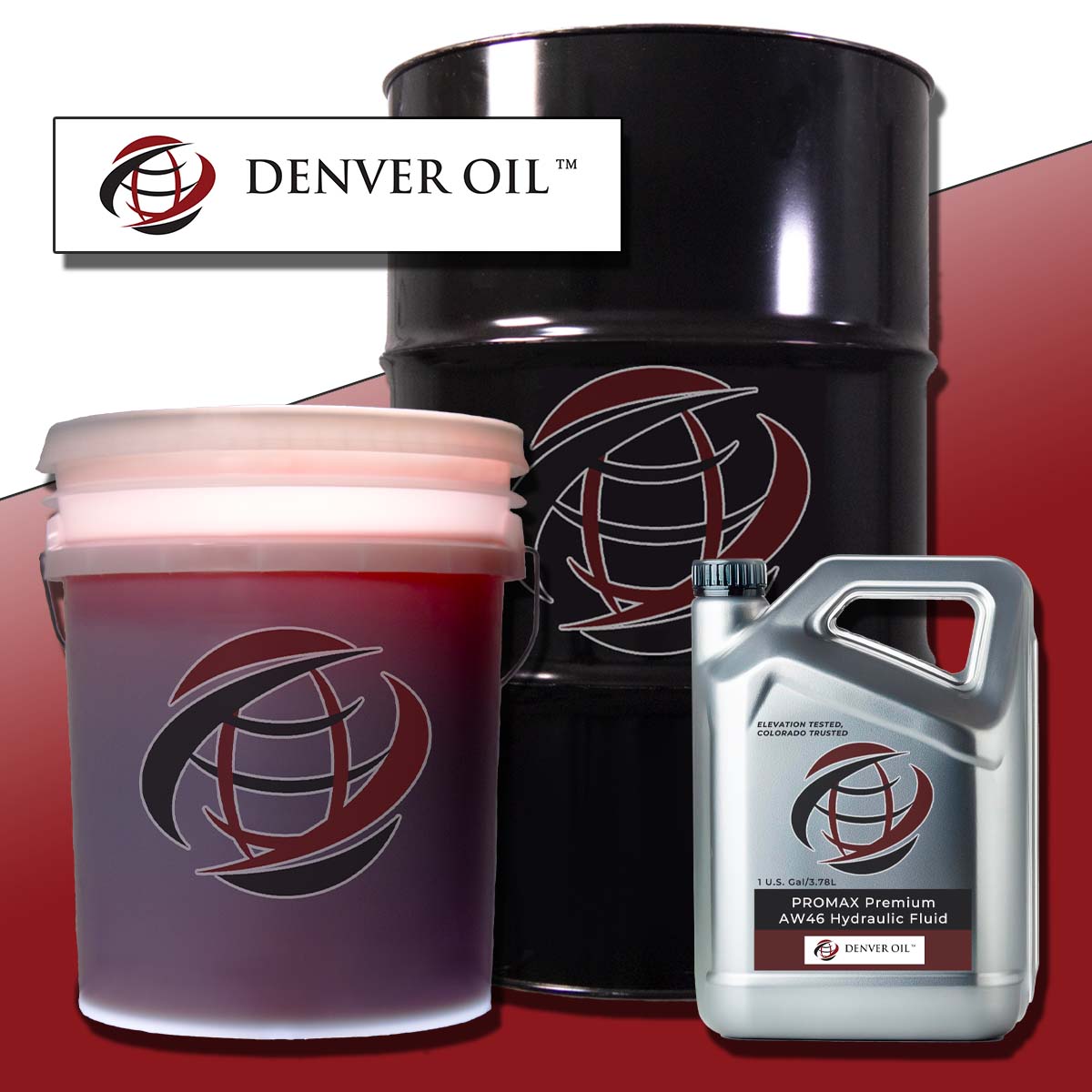 AW46 Hydraulic Fluid - Denver Oil PROMAX