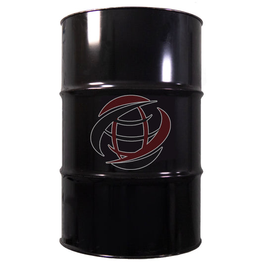 Black 55 gallon metal drum of Denver Oil's 6905 concentrate cleaning degreaser.